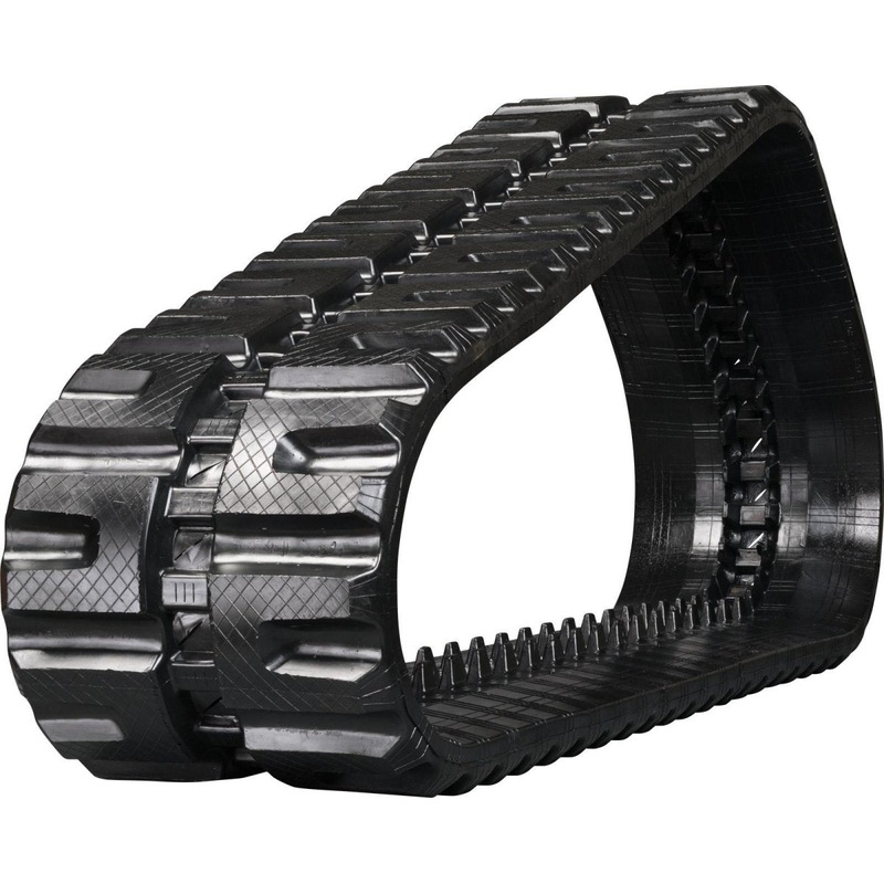 C-Lug Pattern Rubber Track for Skid Steers and Mini Excavators