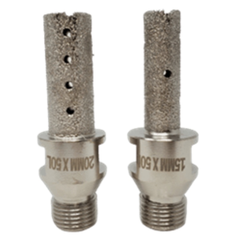 CNC Finger Bit Vacuum Brazed|15mm|20mm|Course|Medium