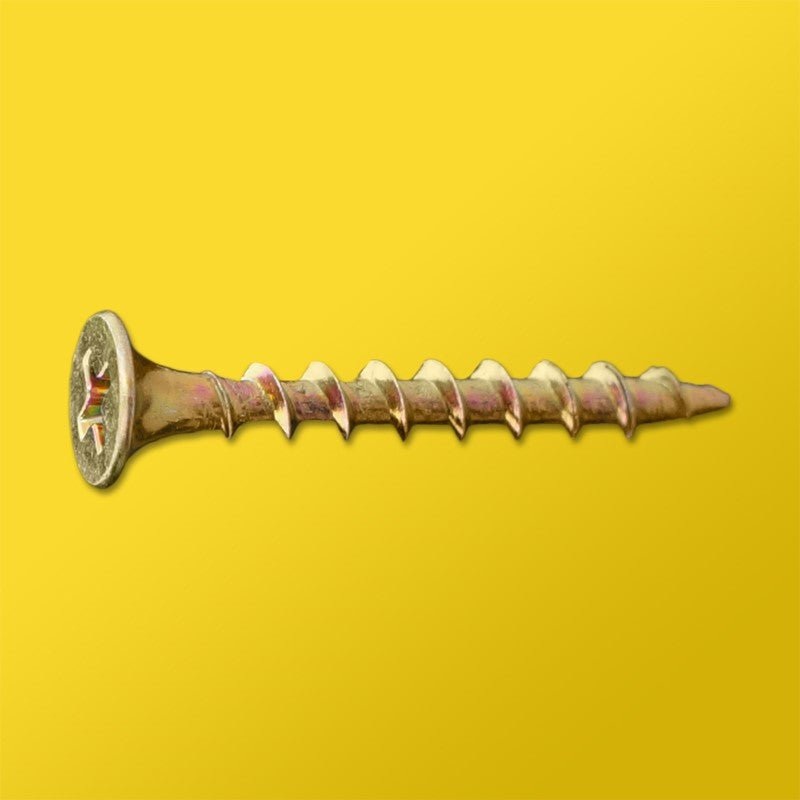 DRYWALL SCREWS – PHILLIPS BUGLE COARSE (YELLOW ZINC) – #6 , #8, #10
