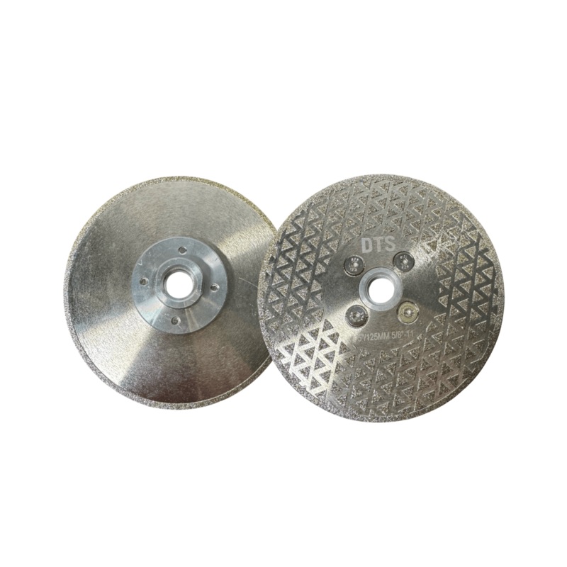 Electroplated Single Sided Blade with Flange