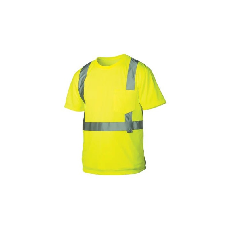 Hi Vis Safety T-Shirt with Pocket (Pack of 5)