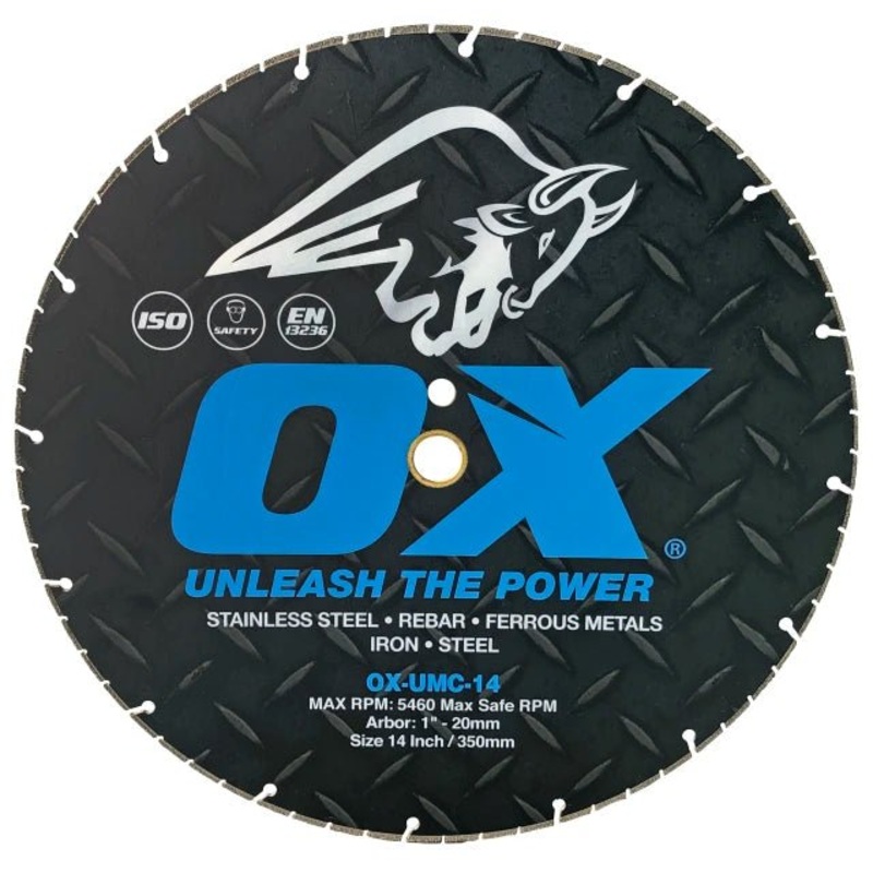 OX Ultimate Metal Cutting Vacuum Brazed Diamond Blade