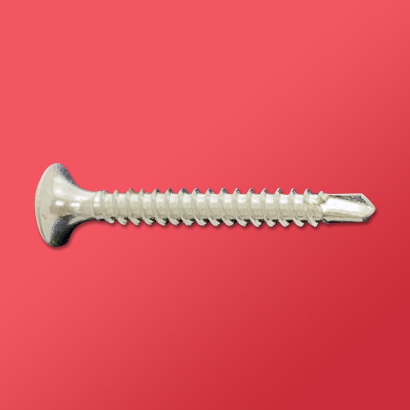 SELF DRILL SCREWS, PHILLIPS BUGLE (ZINC)- #6 & #8