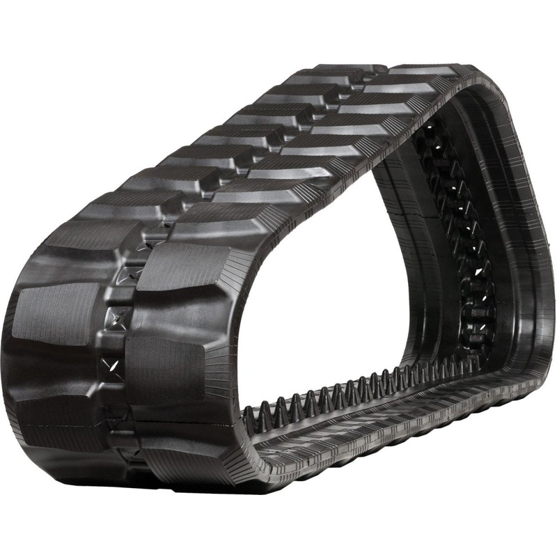 Skid Steer Block Pattern Rubber Tracks