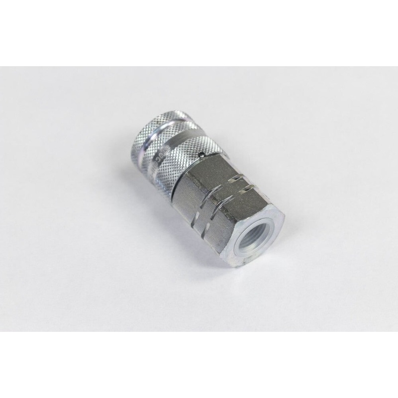 224020 COUPLER, FEMALE FLAT FACE 1/2 body 5/8 ORING #10