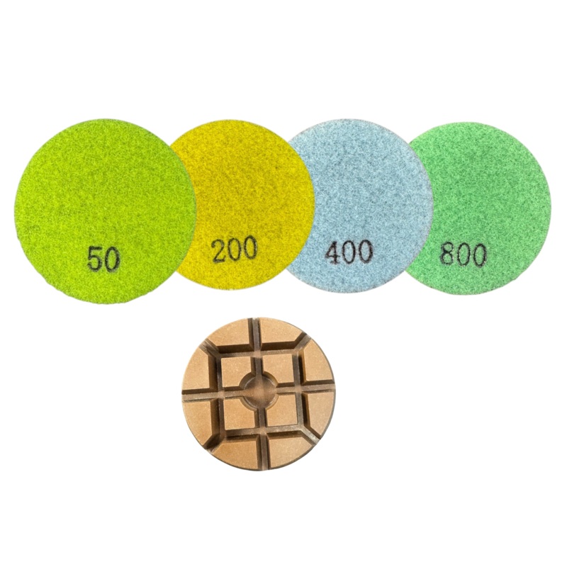 3 Inch Polishing Pads|50|200|400|800