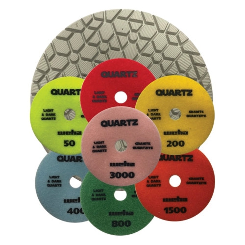 5 Weha Quartz Polishing Pad|50|100|200|400|800|1500|3000