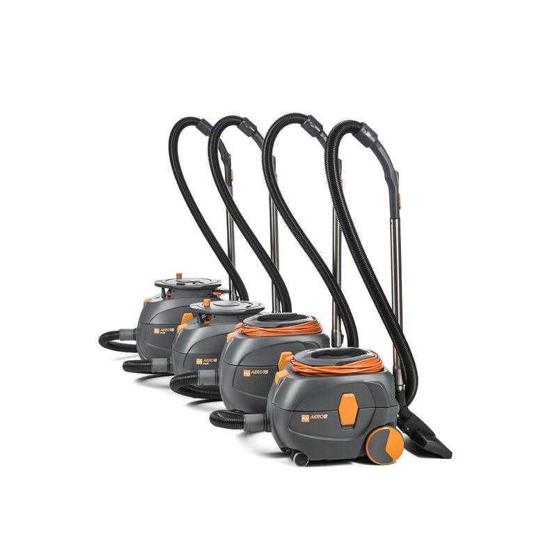 AERO 8/15 Tub Vacuums|AERO 8|AERO 15 with attachments