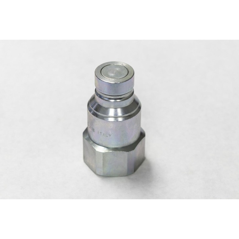 Coupler, Male Flat Face, 3/4 Body, 3/4 Oring #12 (Kubota 75-3)
