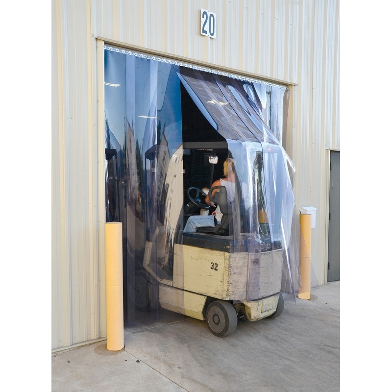 Vinyl Strip Doors – Header Mount Temperature Material