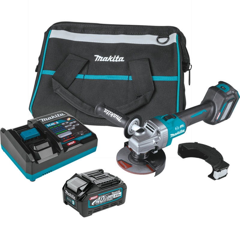 XGT 40V max XGT Brushless Cordless 41/2 / 5 Angle Grinder Kit