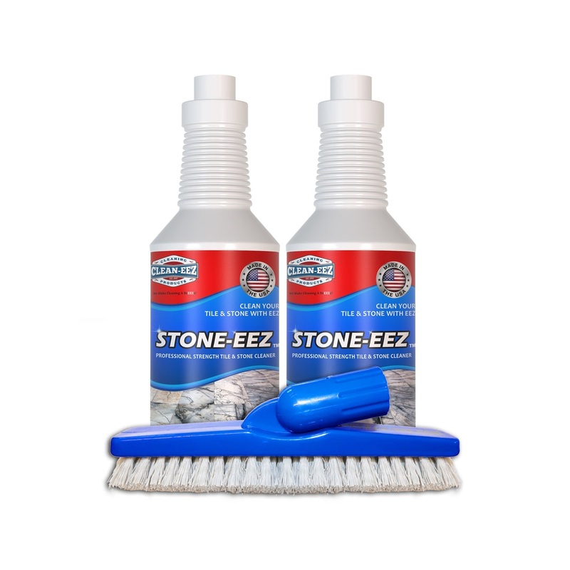 Stone-eez  2 Bottle Kit with Free Stand-Up Grout Brush