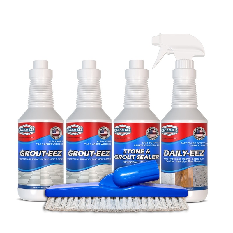 The Deluxe Set Tile & Grout Floor Care Kit