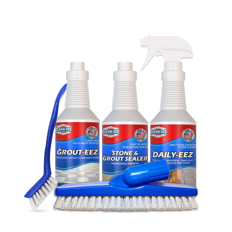 The Essentials Grout-eez Tile & Grout Care Kit