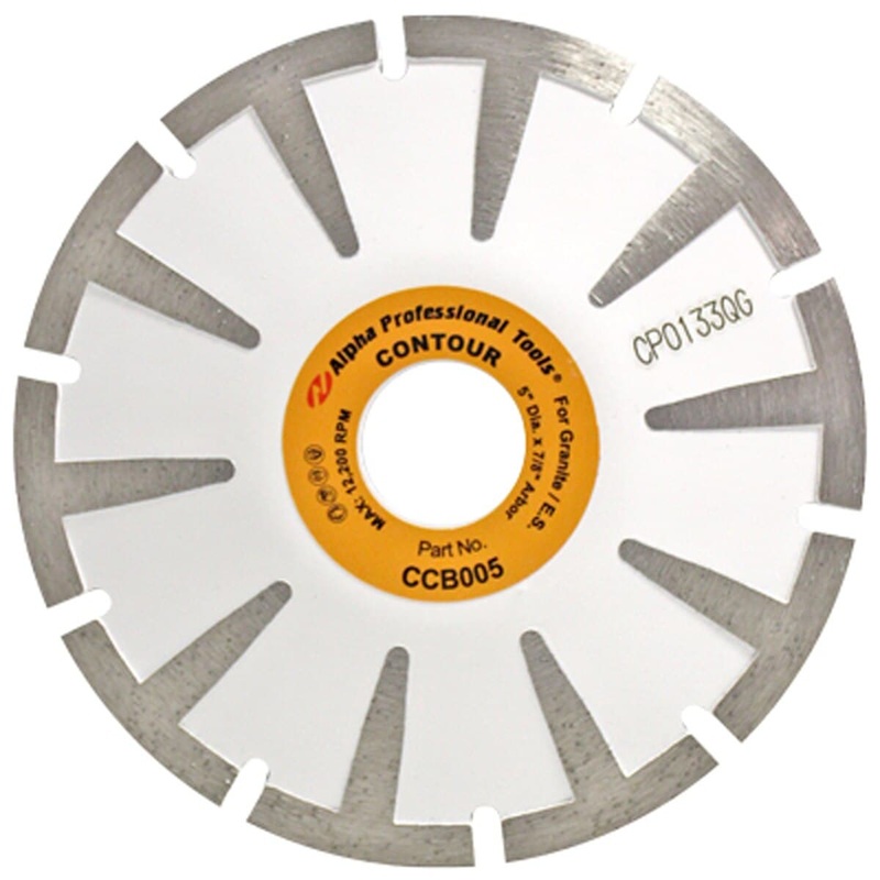 Alpha Contour Blade for Granite/Engineered Stone