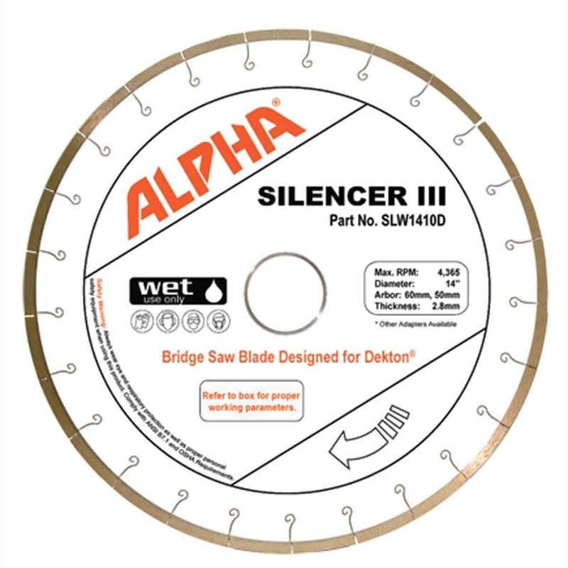 Alpha Silencer III Blade for Dekton