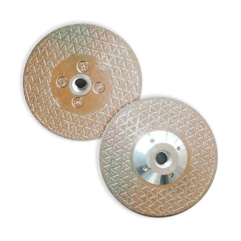 Electroplated Duo Blade with Flange