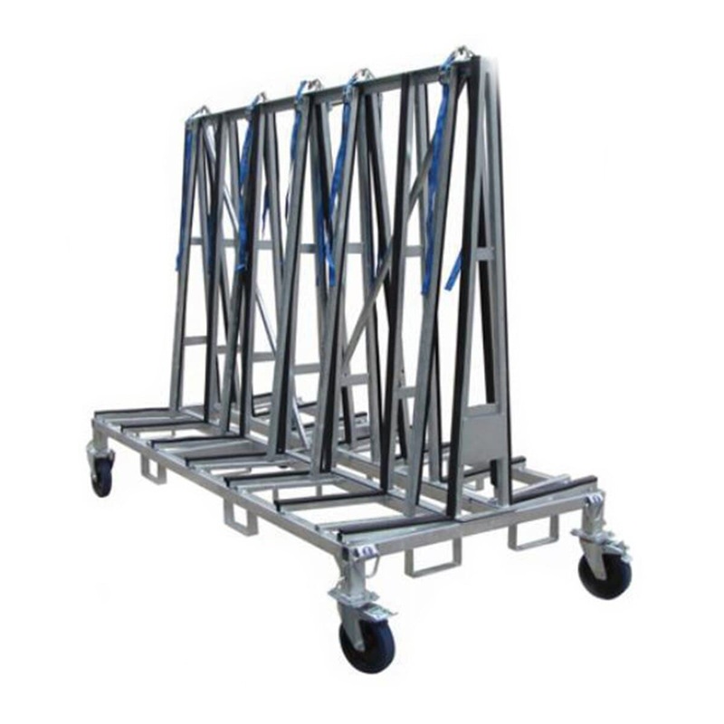 Weha Large Double Sided A frame Transport Cart 96 x 43 x 68