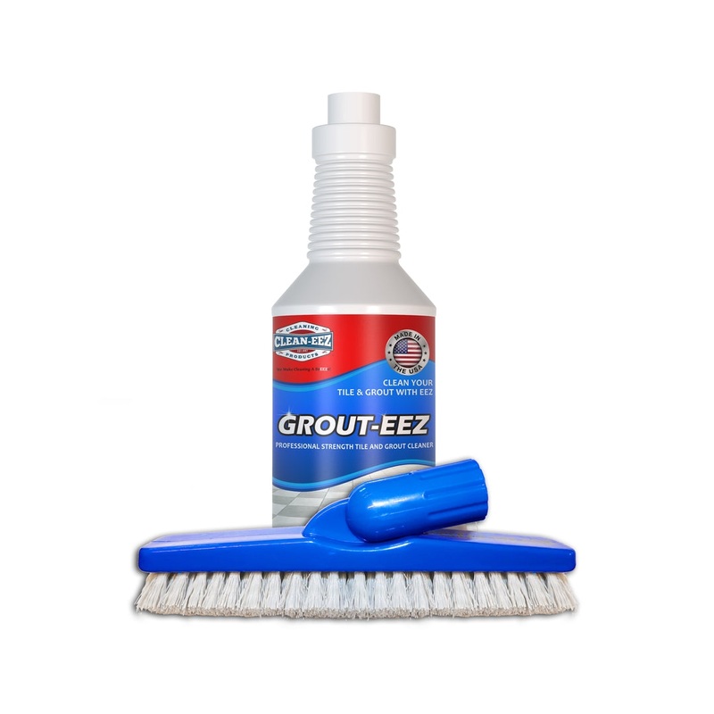 Grout-eez with Stand-up Grout Brush