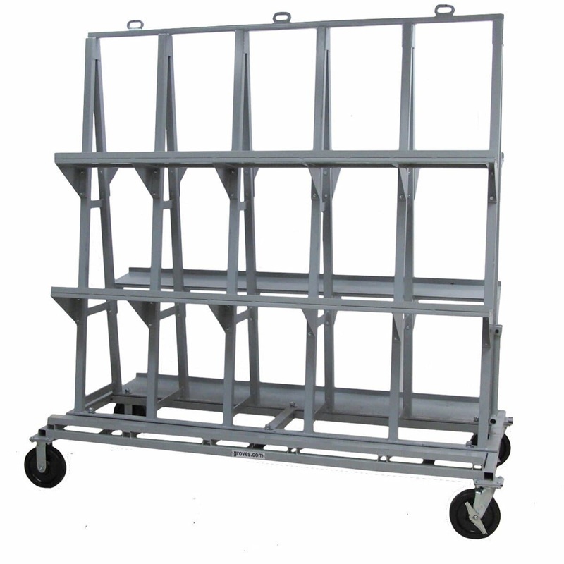 Groves Heavy Duty Backsplash Cart