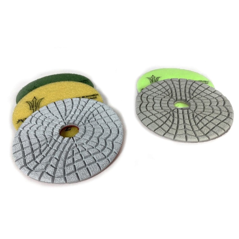 Poseidon 3 Step Premium Pads for Quartz