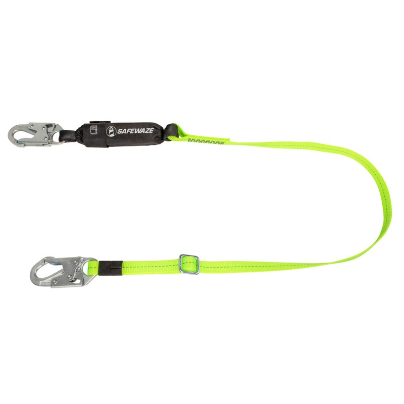 PRO 4-6 Adjustable Energy Absorbing Lanyard: Snap Hook