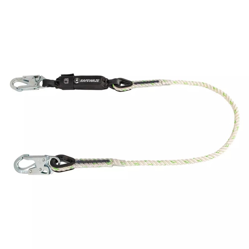 PRO 6 Rope Energy Absorbing Lanyard: Snap Hook