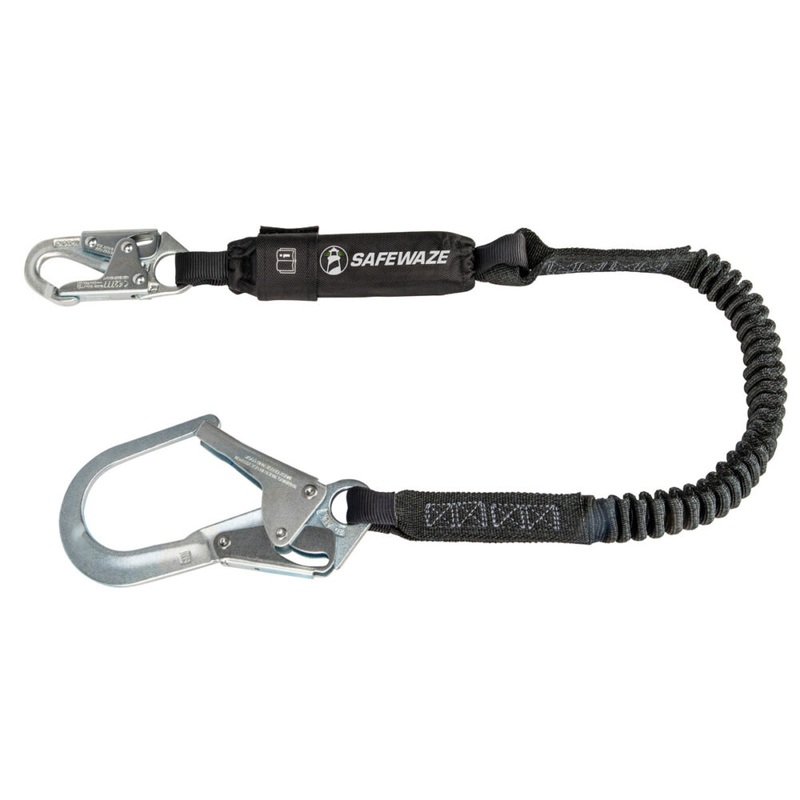 PRO 6 Stretch Energy Absorbing Lanyard: Rebar Hook