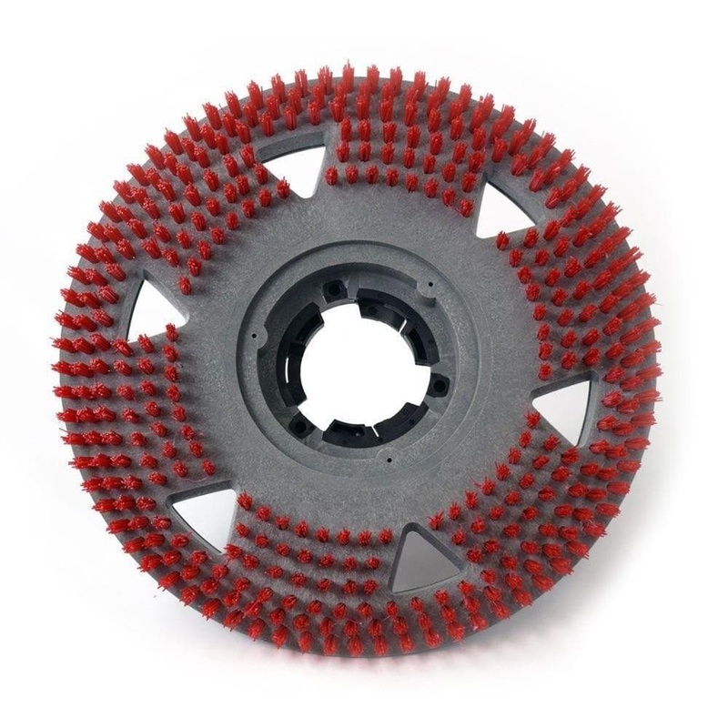 Uni-Block Showered System Brush with Clutch Plate