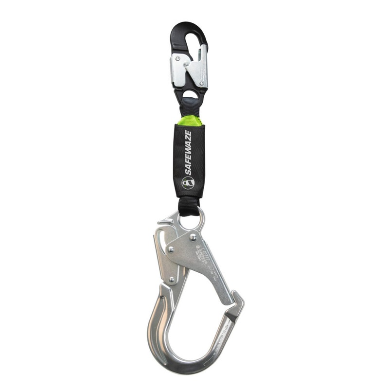20 Web Restraint Lanyard: Alu Snap Hook, Alu Rebar Hook