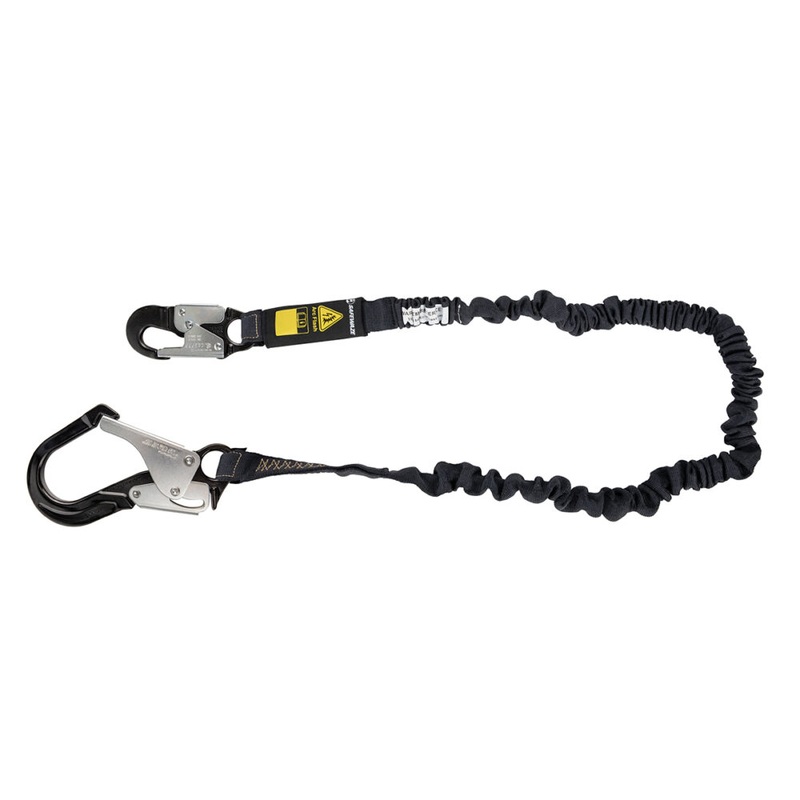 Arc Flash 6 Internal Energy Absorbing Lanyard: Aramid, Alu Rebar Hook