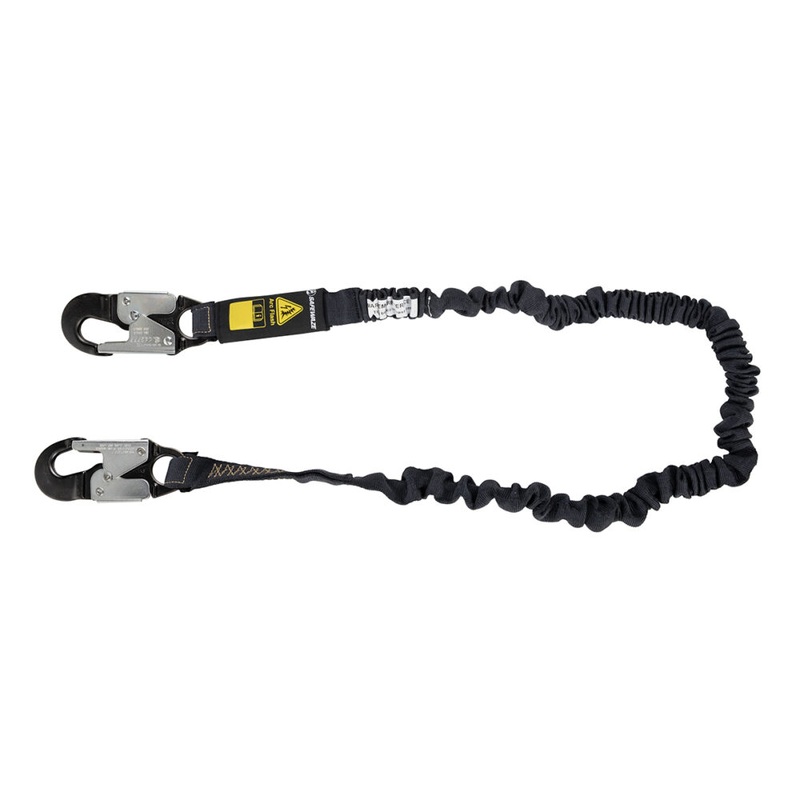 Arc Flash 6 Internal Energy Absorbing Lanyard: Aramid, Alu Snap Hook