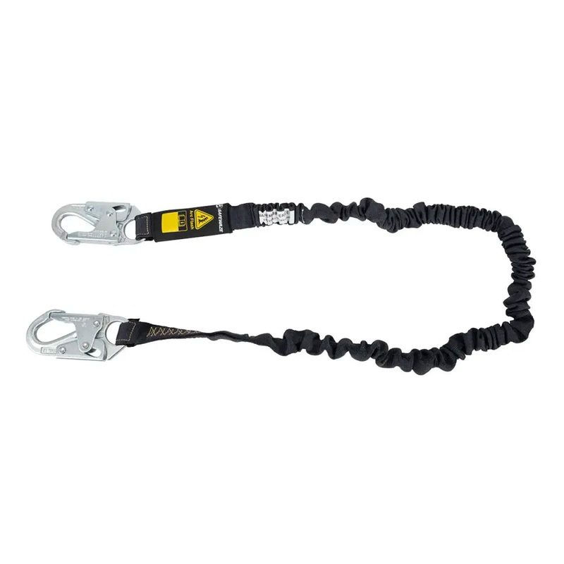 Arc Flash 6 Internal Energy Absorbing Lanyard: Aramid, Snap Hook