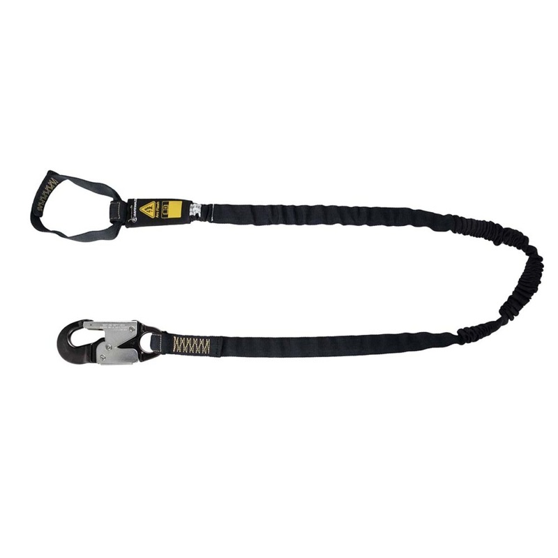 Arc Flash 6 Internal Energy Absorbing Lanyard: Aramid, Soft Loop, Alu Snap Hook