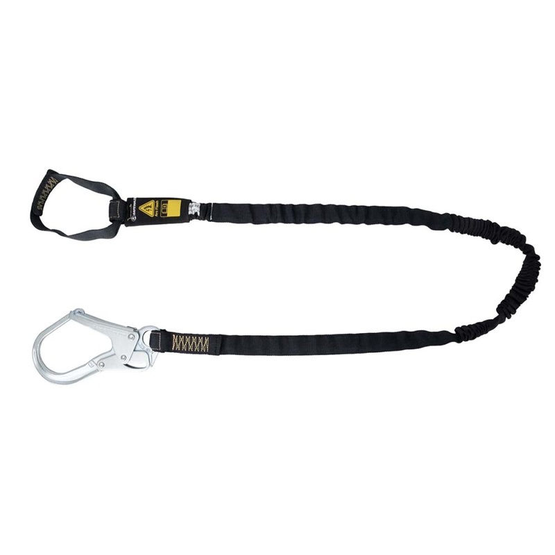 Arc Flash 6 Internal Energy Absorbing Lanyard: Aramid, Soft Loop, Rebar Hook