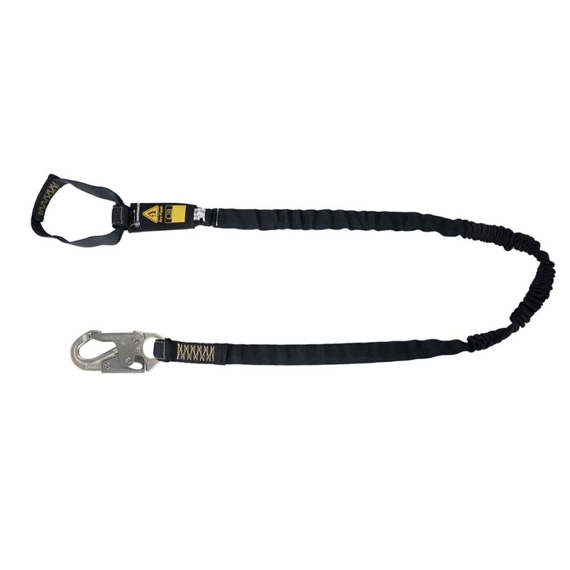 Arc Flash 6 Internal Energy Absorbing Lanyard: Aramid, Soft Loop, Snap Hook