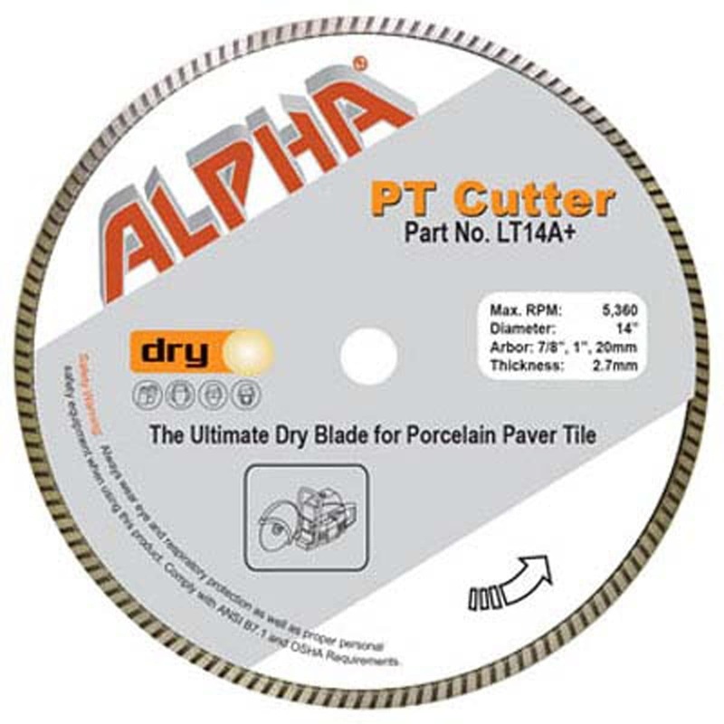 PT Cutter For Porcelain Paver|12″|14″