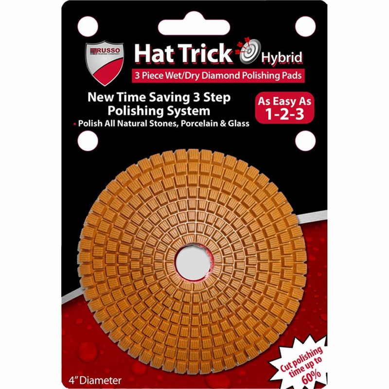 RTC Hat Trick Hybrid 3 Step Polishing Pads – Set