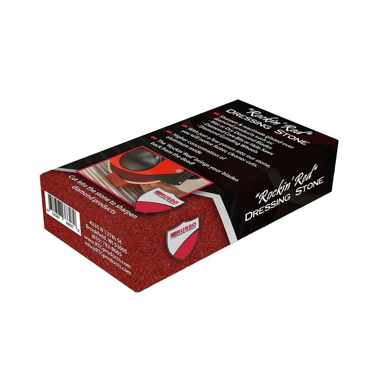 RTC Rockin Red Dressing Stone|Rockin Red Dressing Stone|Rockin Red Display Case With 10 Dressing Stones