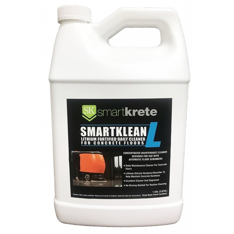 SmartKrete – SmartKlean Lithium Fortified Daily Concrete Cleaner and Degreaser