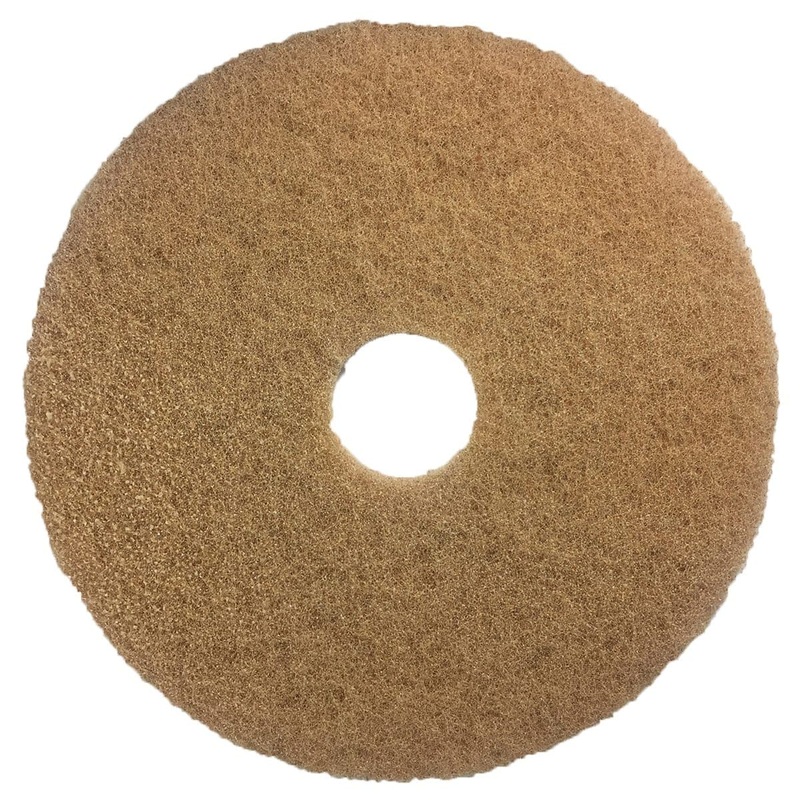 Tan Buffer Floor Pads|Single|Box of 5