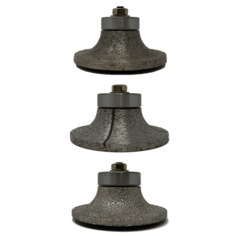 Demi Bullnose Vacuum Brazed Profile Bit