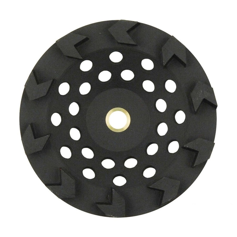 Grinder Cup Arrow Segments|7″|7/8″-5/8″|5/8″-11 thread