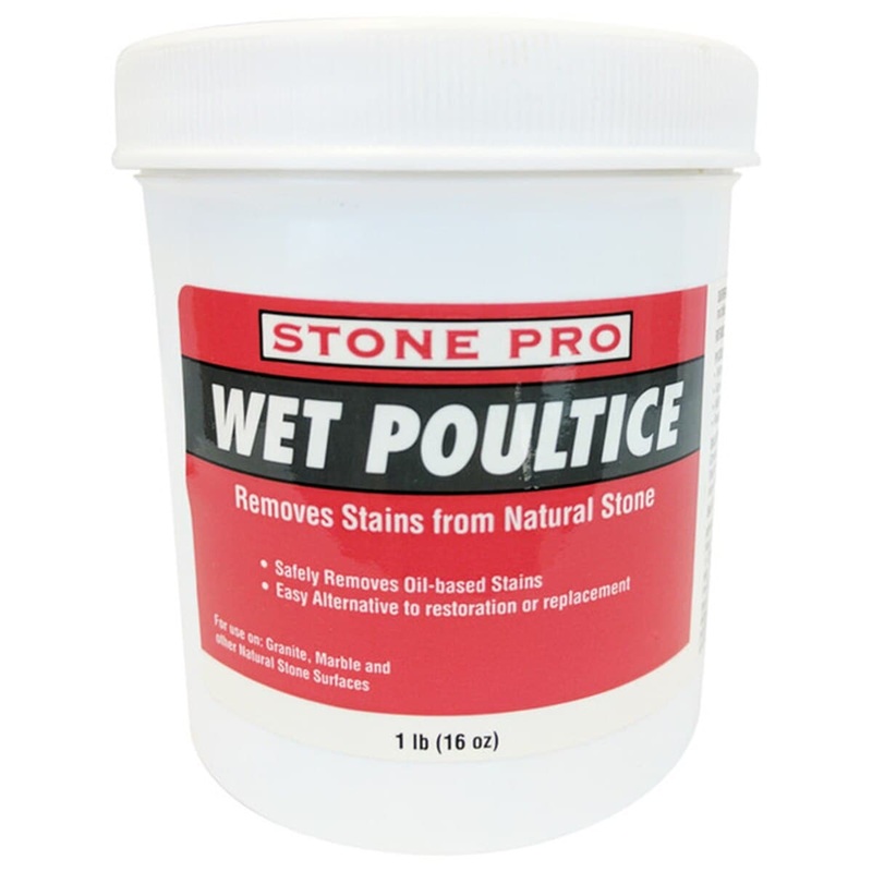 Stone Pro Wet Poultice Oil Stain Remover