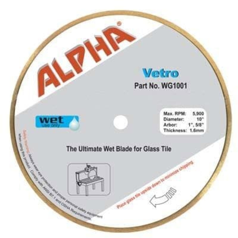 Vetro for Portable Rail Saw Blade