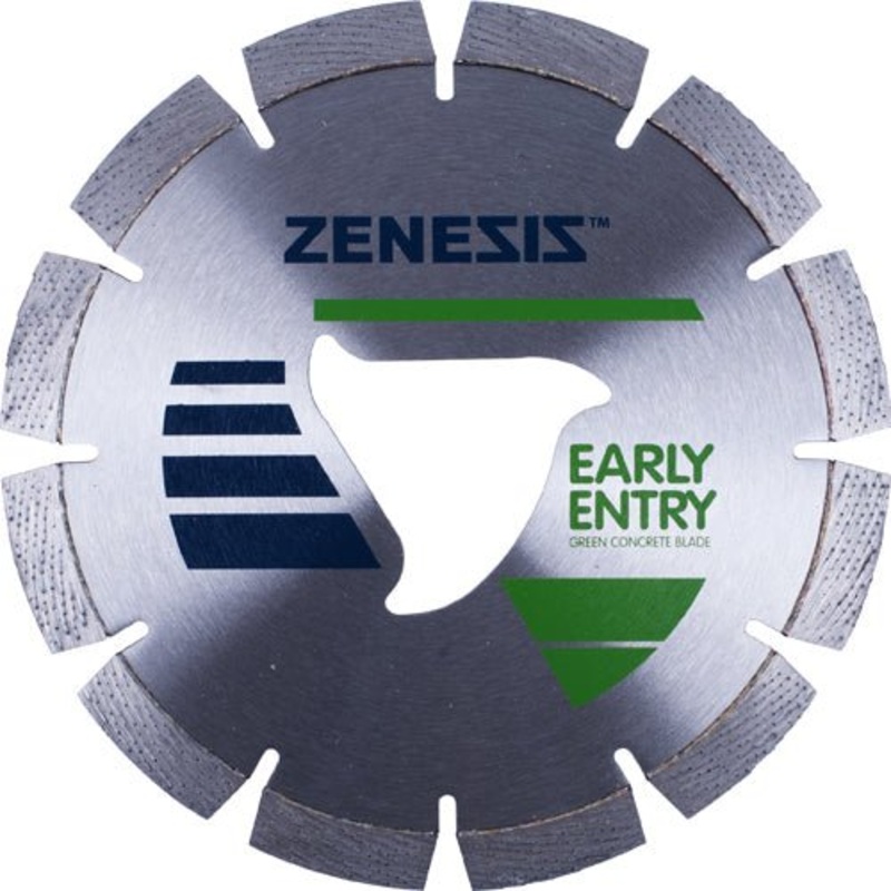 Zenesis Early Entry Blade for Green Concrete – Green