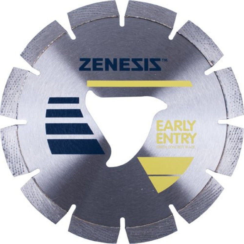 Zenesis Early Entry Blade for Green Concrete – Yellow