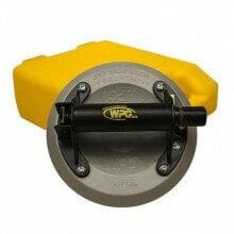 8 Industrial-Grade Plastic Hand Cup with Low-Marking Vacuum Pad for Flat Surfaces