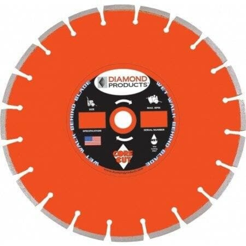 Heavy Duty Orange Cured Concrete Diamond Blades – TH