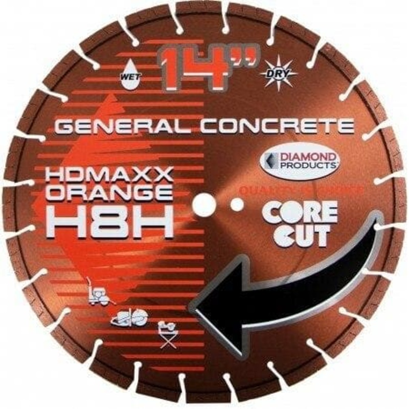 Heavy Duty Orange MAXX High Speed Diamond Blades – H7H